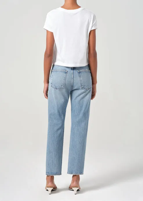 AGOLDE 90's Pinch Waist Crop: Stage