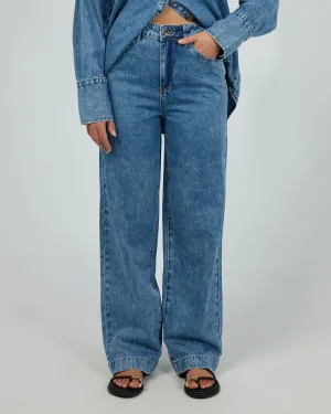 Aster Pant Mid Blue