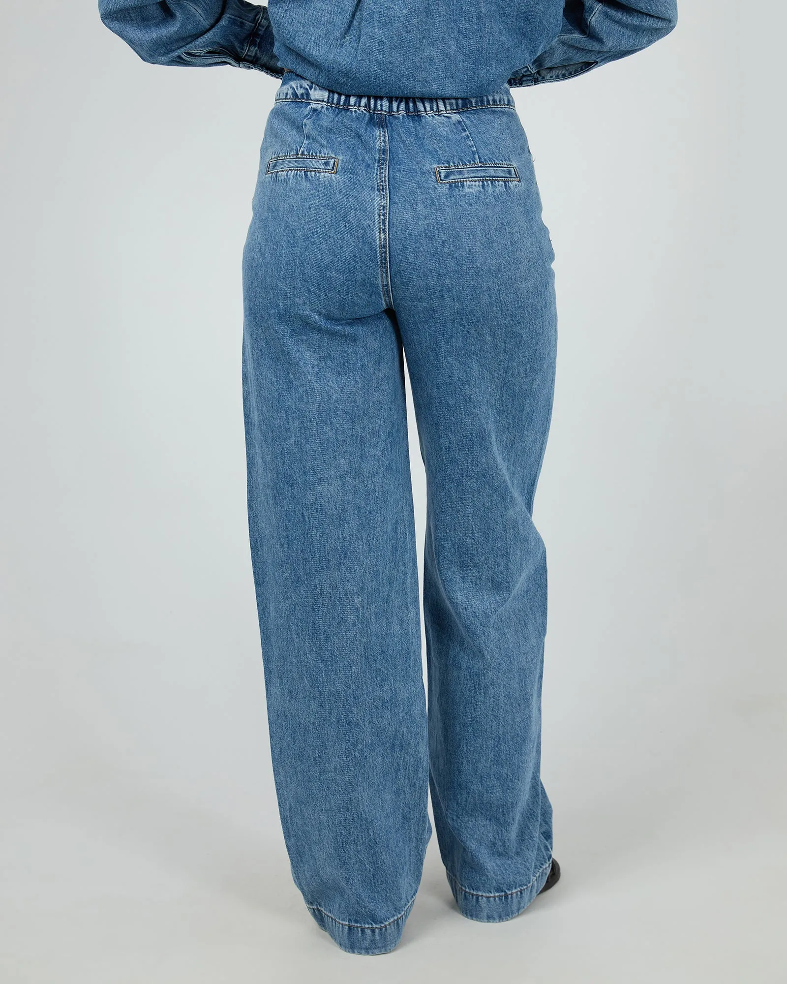 Aster Pant Mid Blue