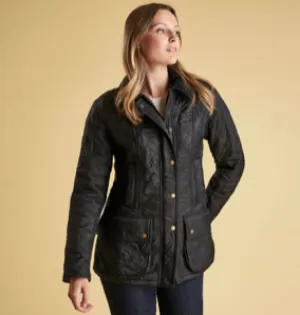 Barbour Beadnell Polarquilt Jacket - Black