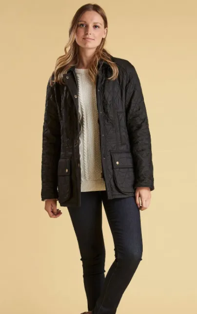 Barbour Beadnell Polarquilt Jacket - Black