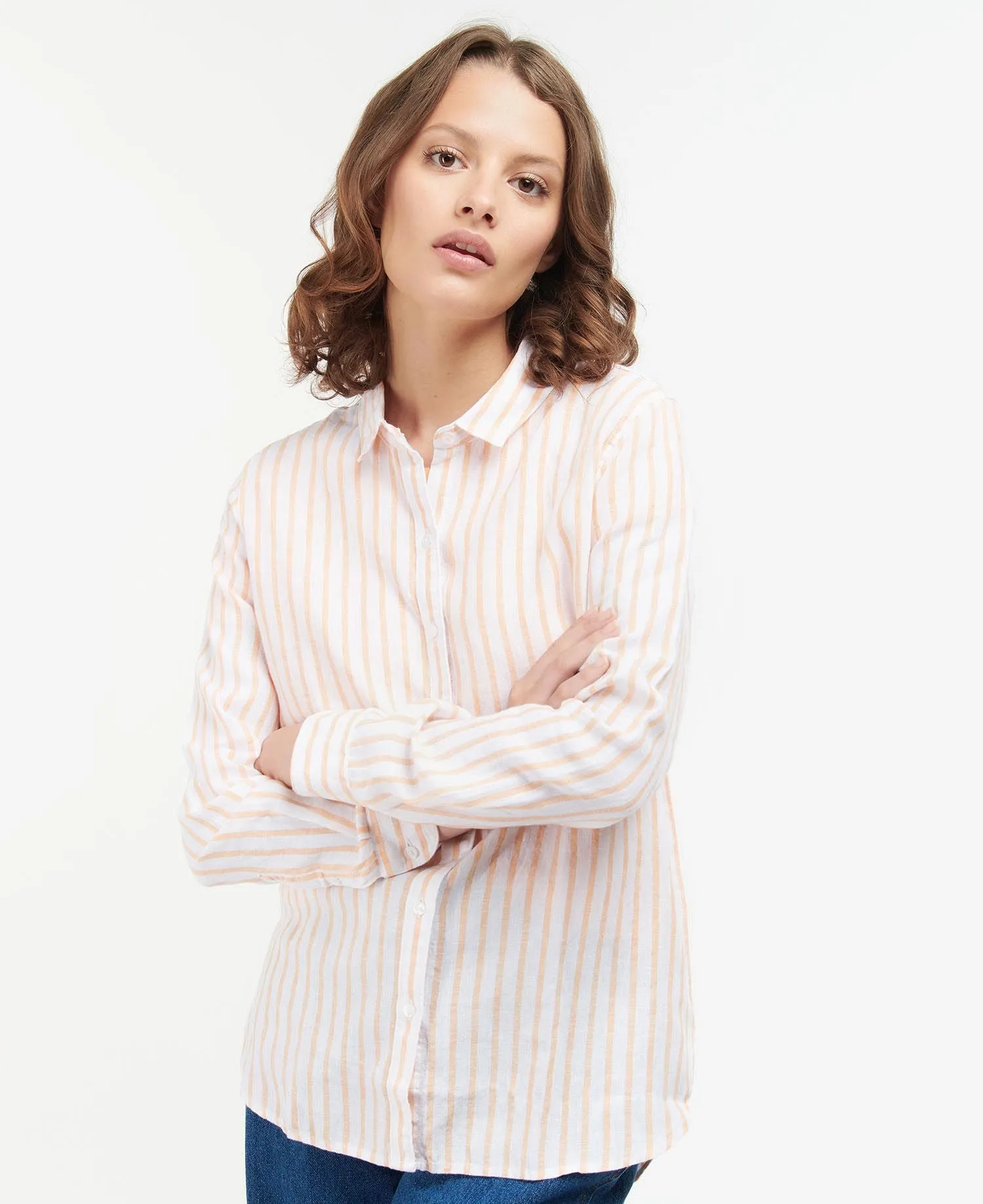 Barbour Marine Shirt - Papaya