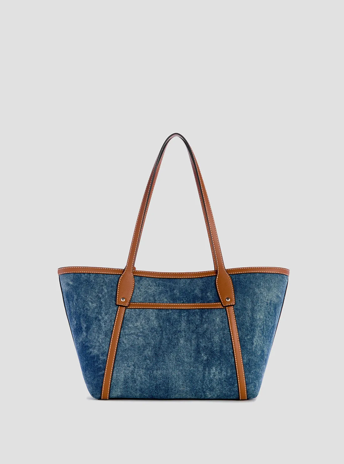 Blue Denim Sebina Tote Bag Guess