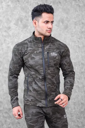 Camo Performance Jacket- Olive