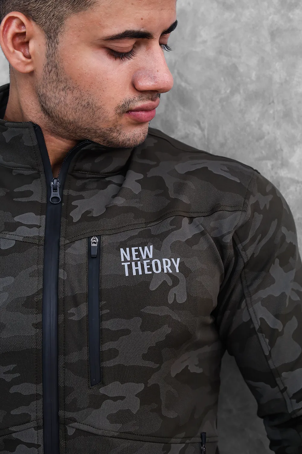 Camo Performance Jacket- Olive