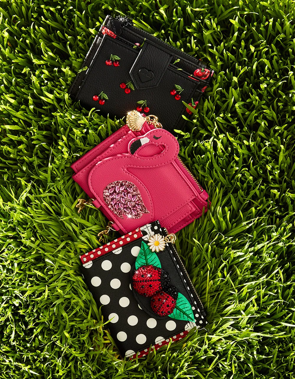 CHERRY SWEET BIFOLD WALLET Betsey Johnson