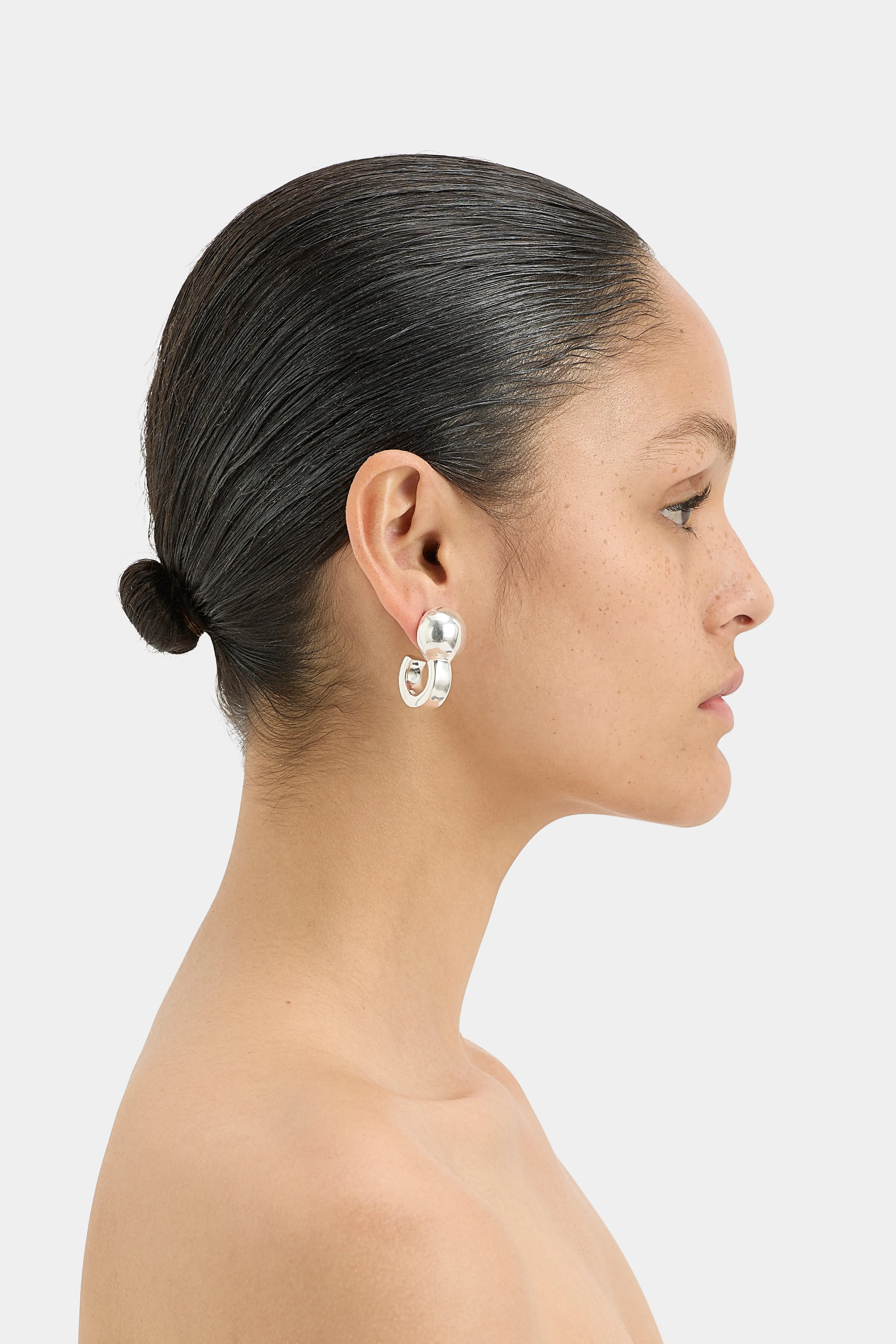 Cielo Sphere Hoop Earring SIR
