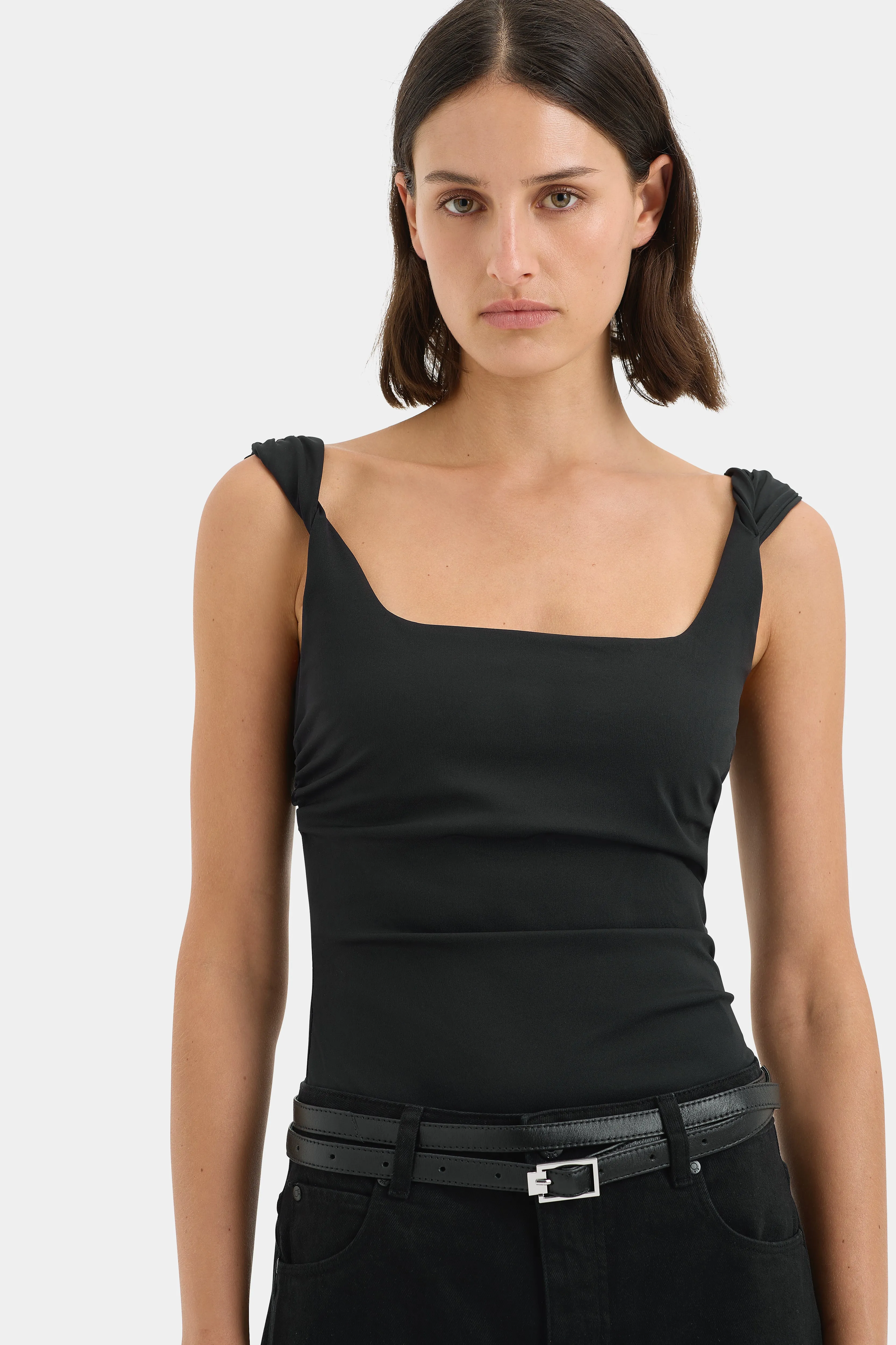 Classic Leather Wrap Belt SIR
