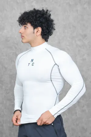 Critical Compression Full Sleeve T-shirt - White