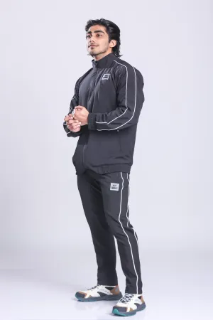Essential Performance Tracksuit- Black