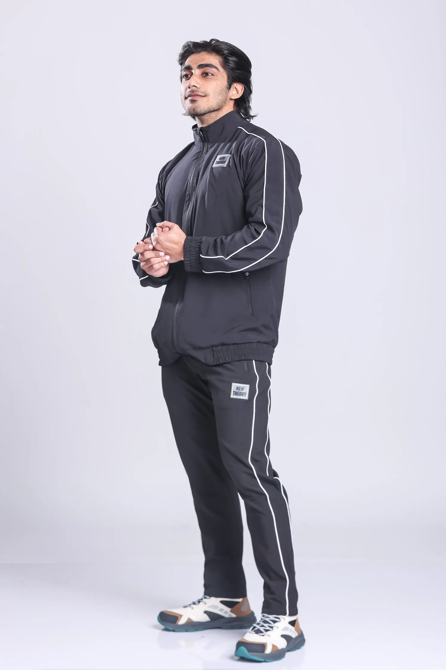Essential Performance Tracksuit- Black