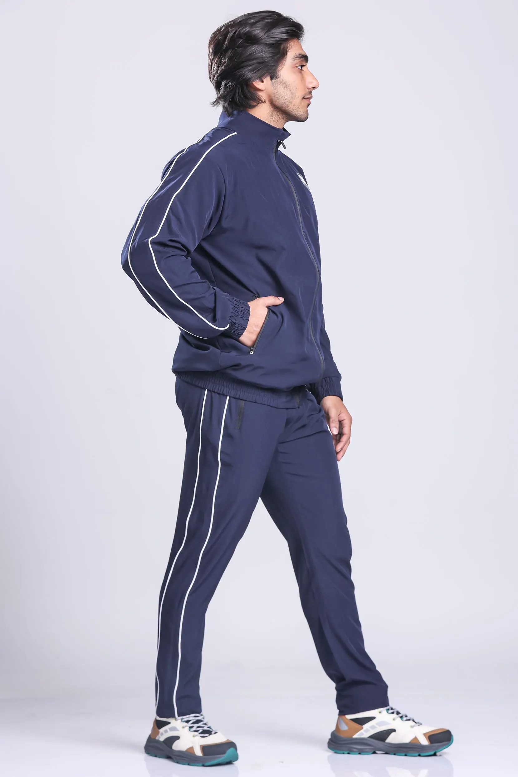 Essential Performance Tracksuit- Navy