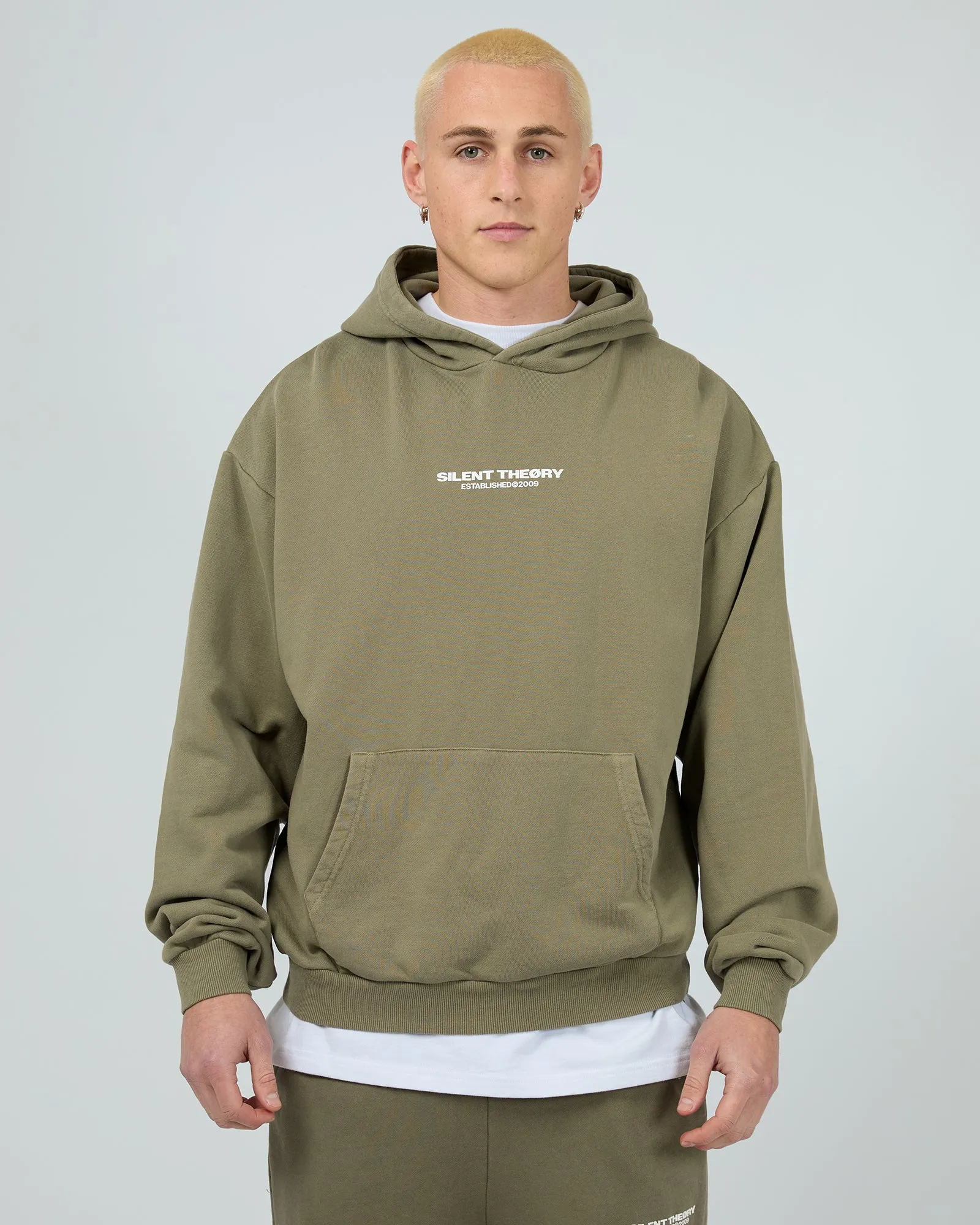 Essential Theory Hoodie Khaki