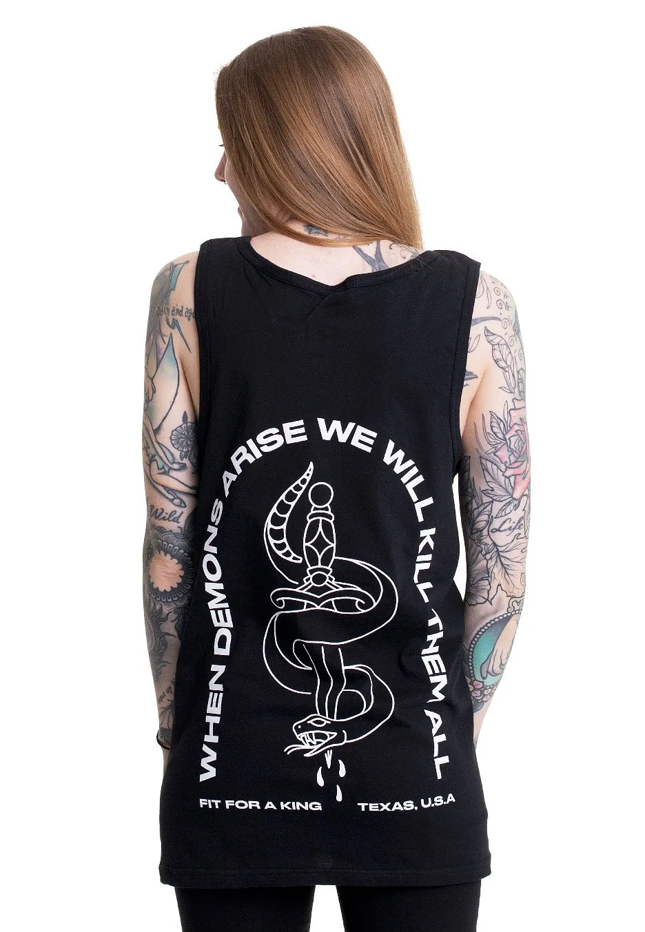 Fit For A King - Snake Dagger - Tank
