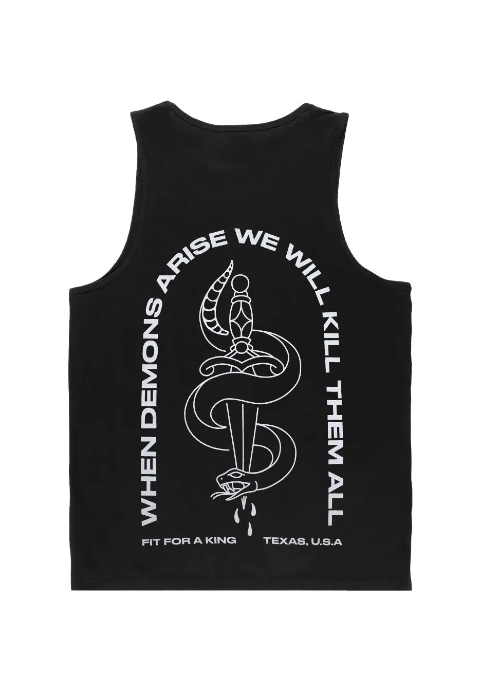 Fit For A King - Snake Dagger - Tank