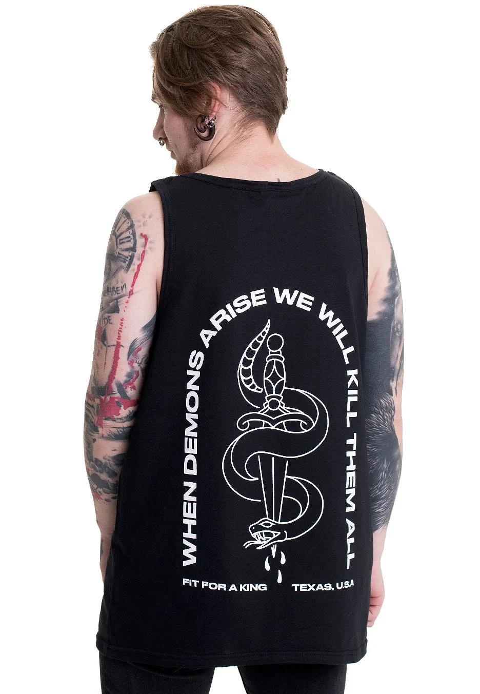 Fit For A King - Snake Dagger - Tank