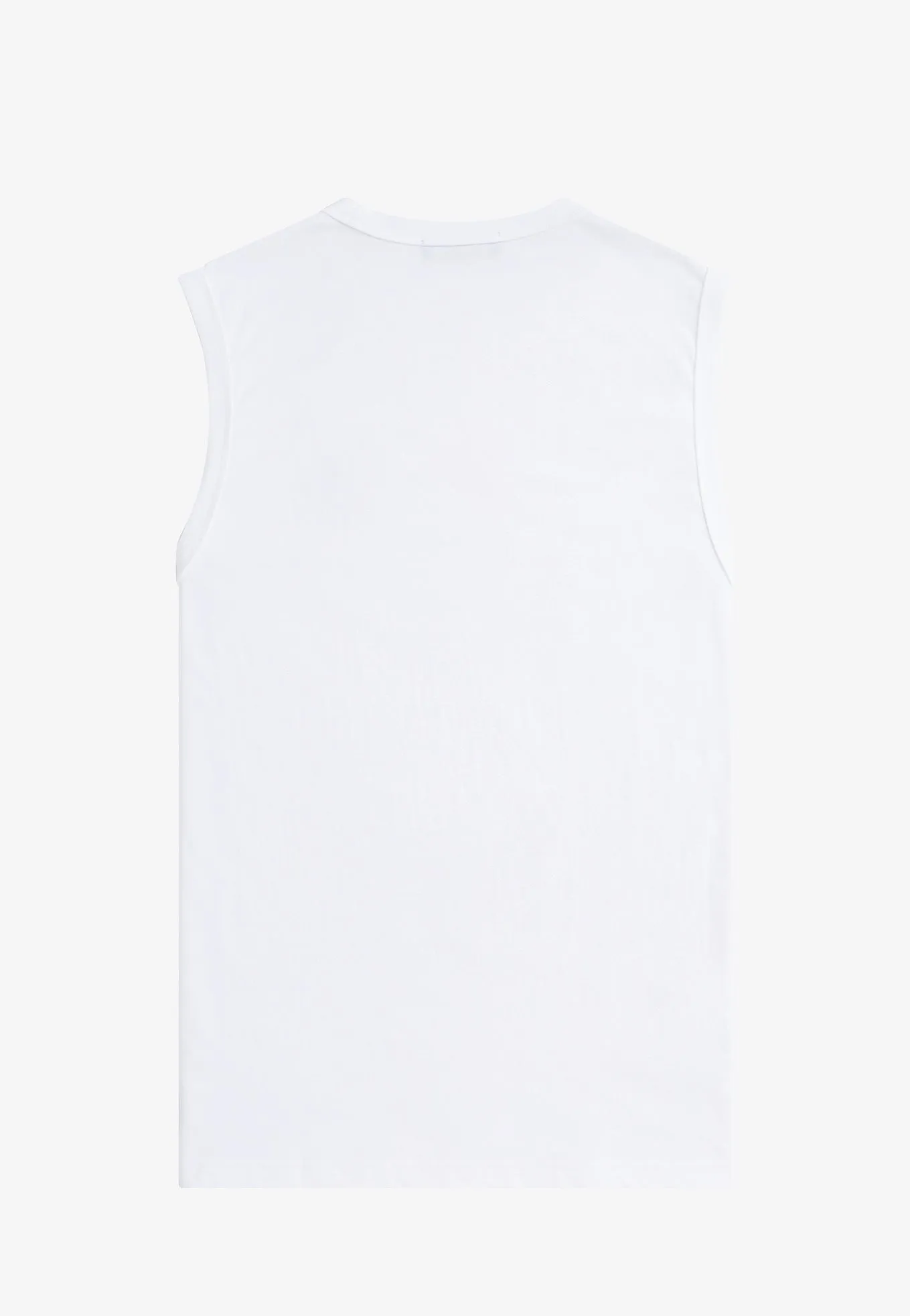 Fred Perry - Crew Neck White - Tank