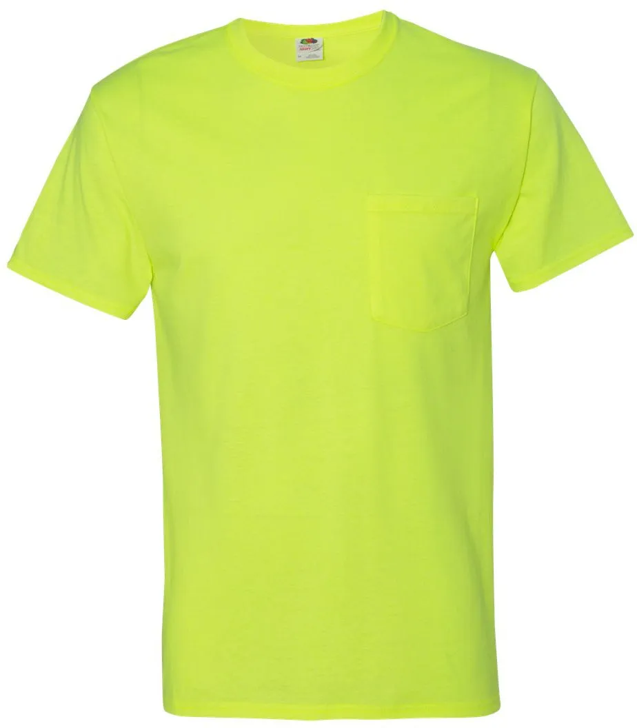 Fruit of the Loom HD Cotton T-Shirt with a Pocket