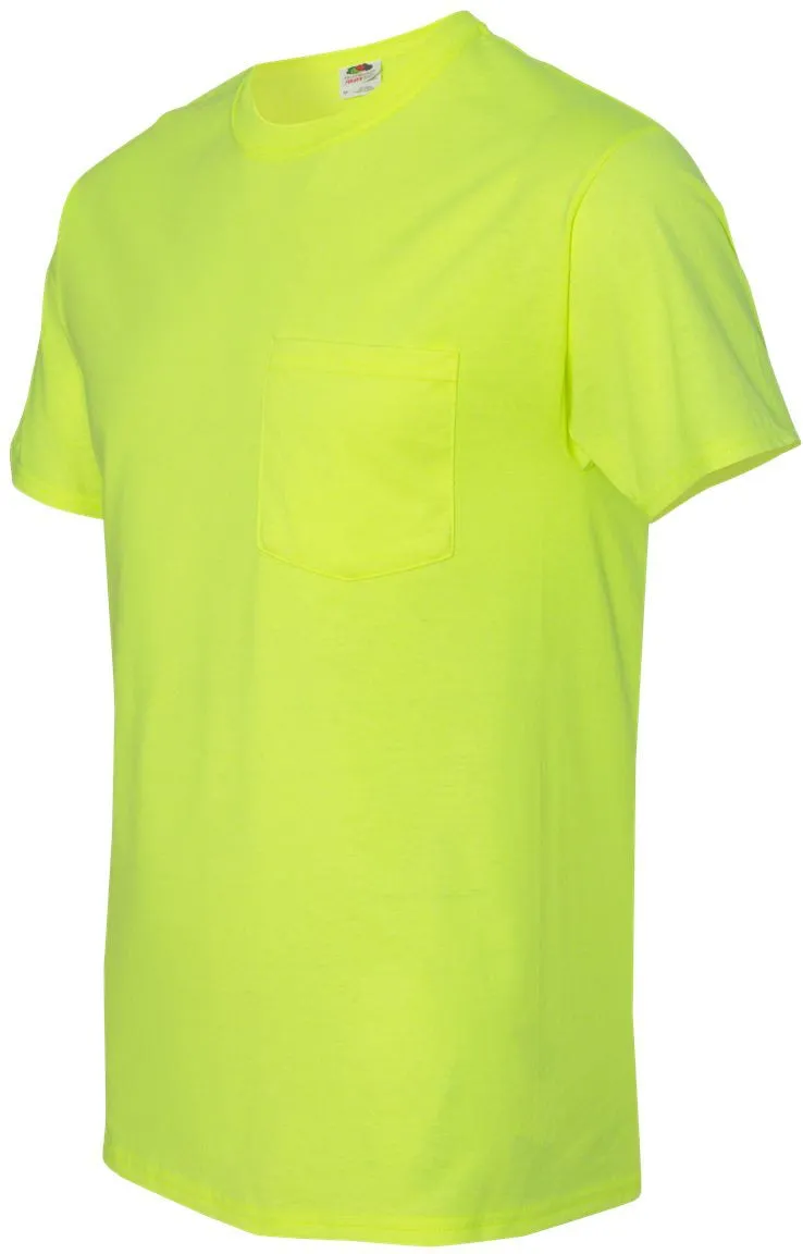 Fruit of the Loom HD Cotton T-Shirt with a Pocket
