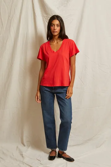Hendrix Boxy V-Neck Tee
