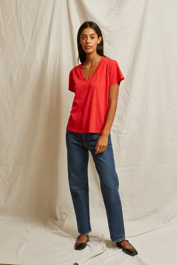 Hendrix Boxy V-Neck Tee
