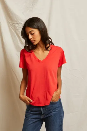 Hendrix Boxy V-Neck Tee