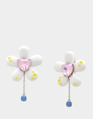 HOP TO IT LARGE DAISY POST EARRINGS MULTI Betsey Johnson