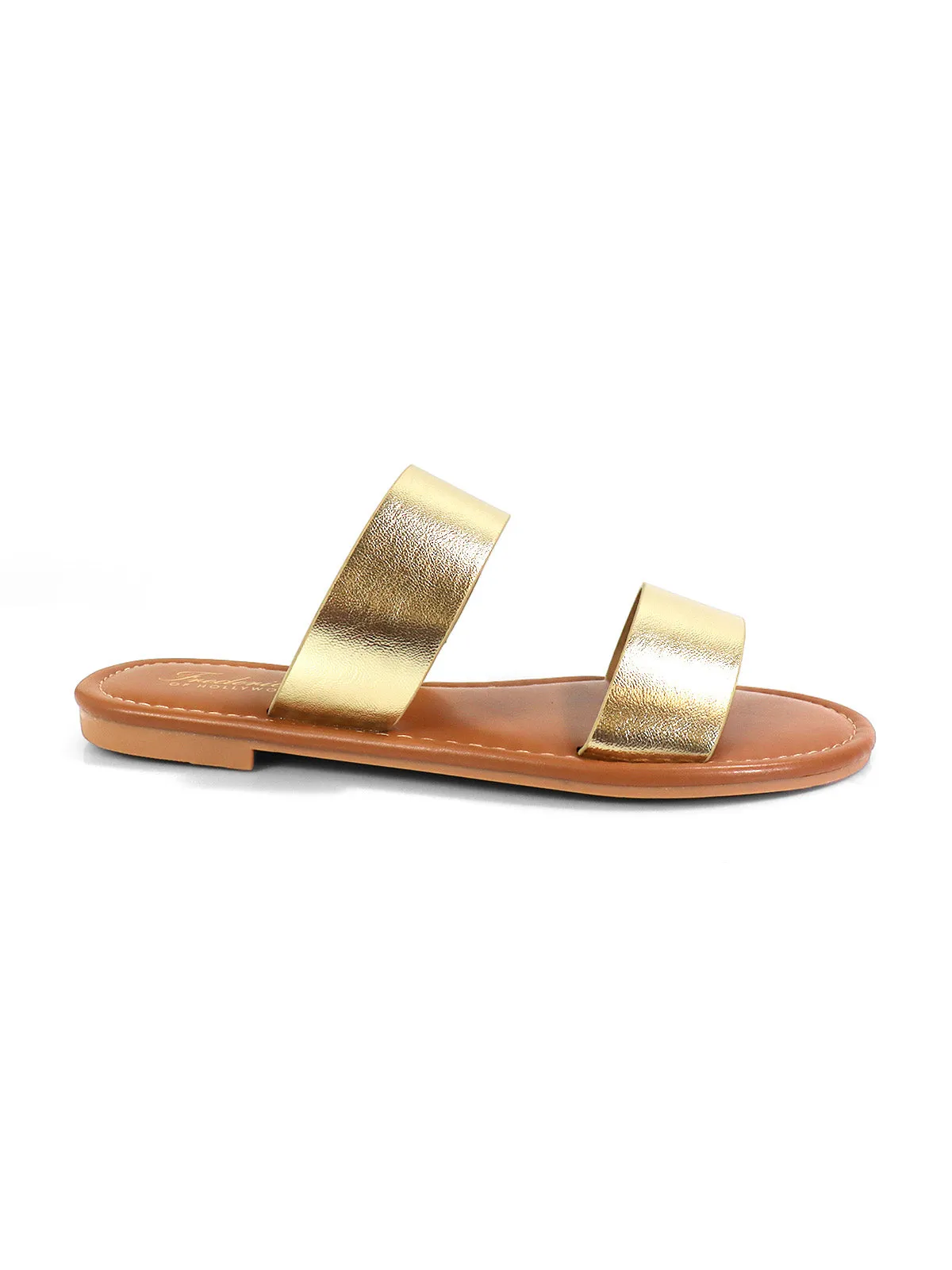 Janelle Double Band Flat Sandal