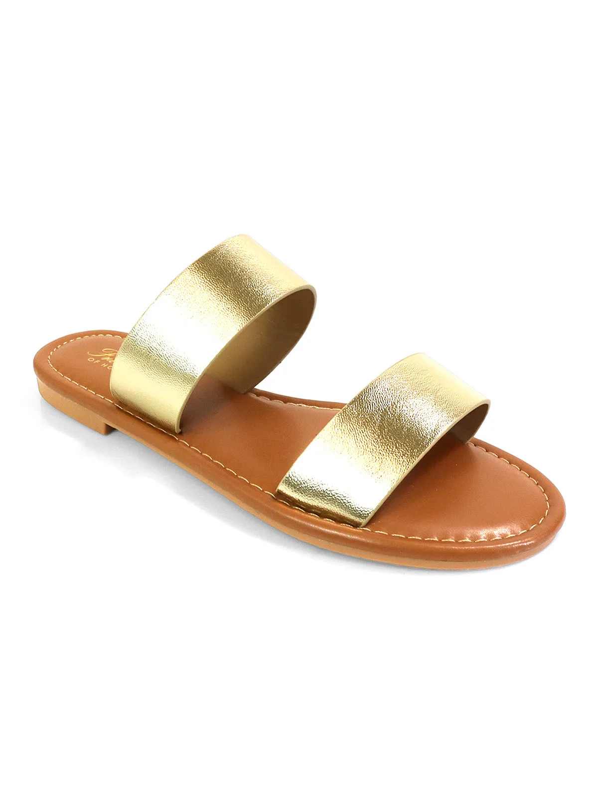 Janelle Double Band Flat Sandal