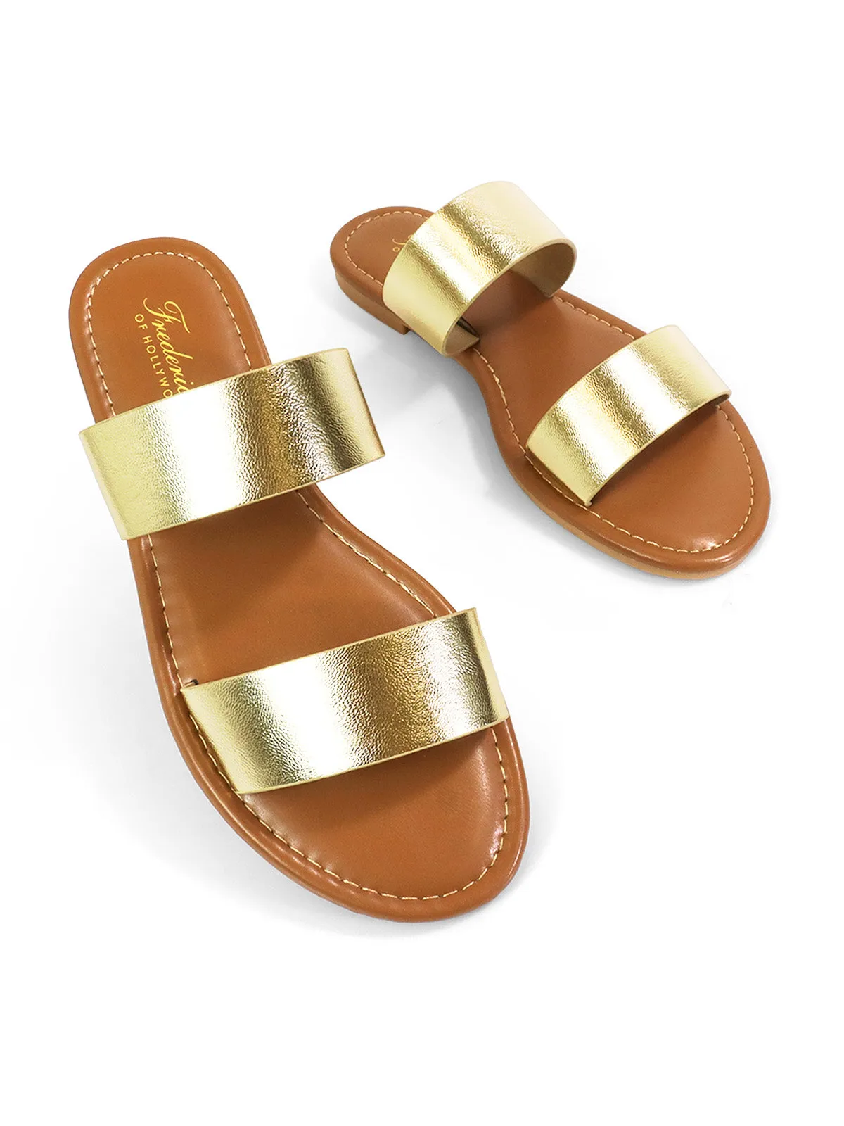 Janelle Double Band Flat Sandal