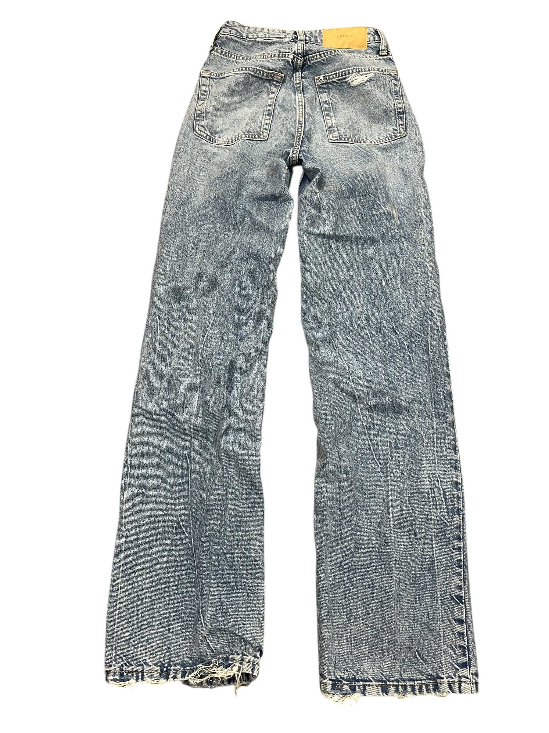 Jeans Straight By &DENIM In Blue Denim, Size:0