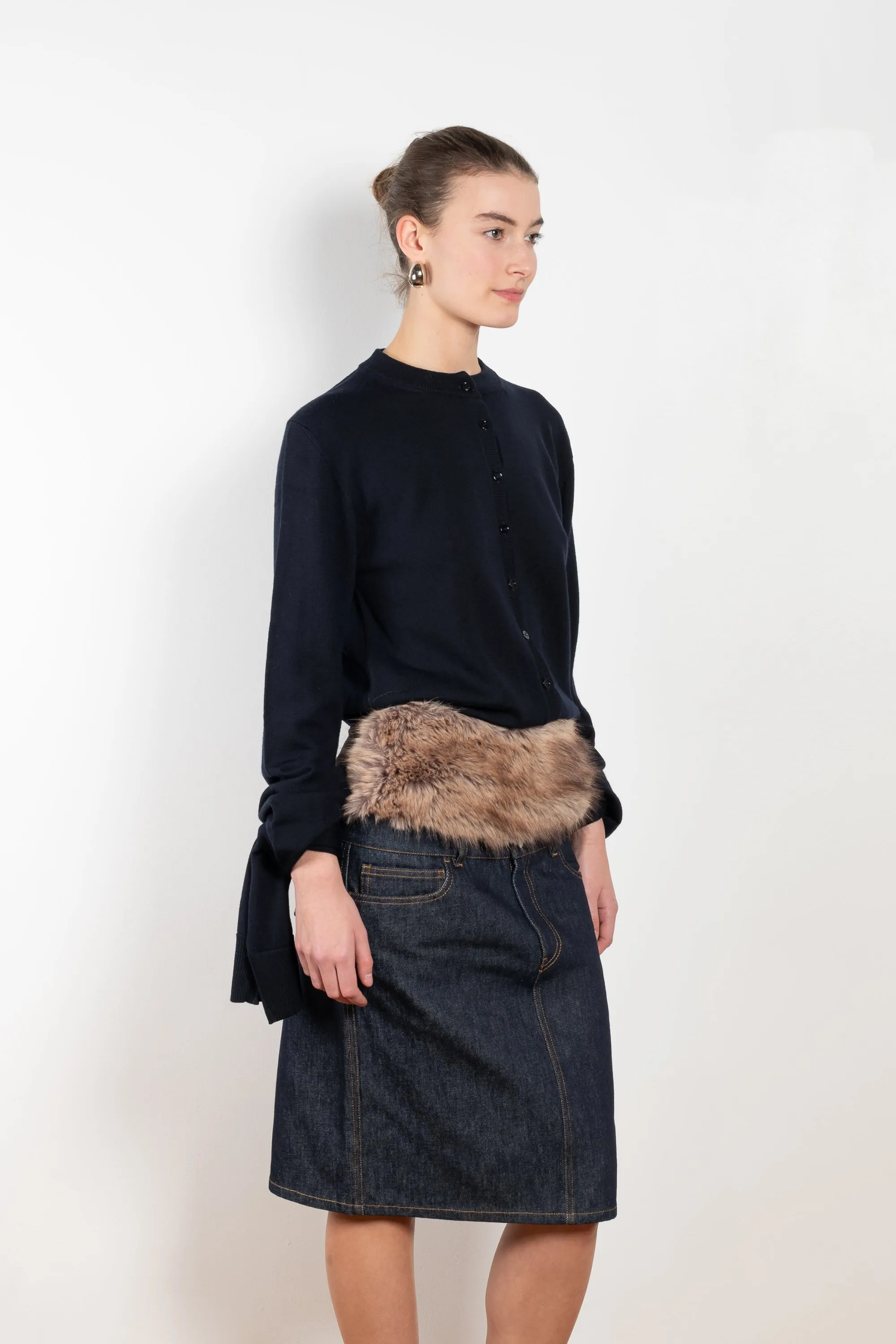 Knotted Sleeved Cardigan