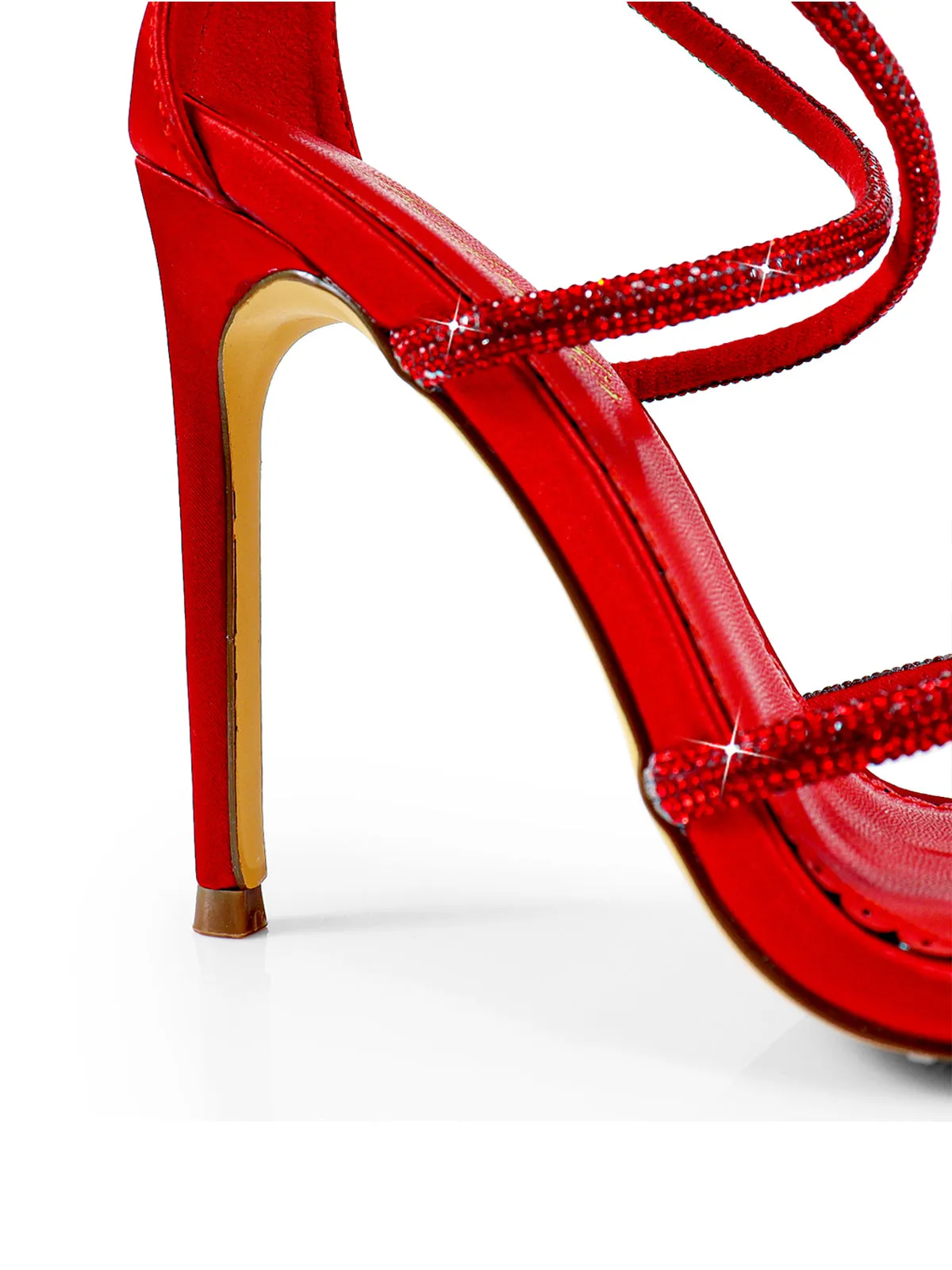 Laurent Rhinestone Heel