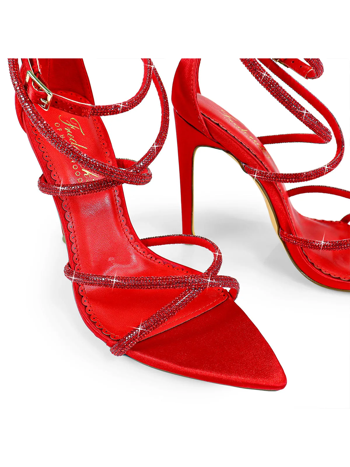 Laurent Rhinestone Heel