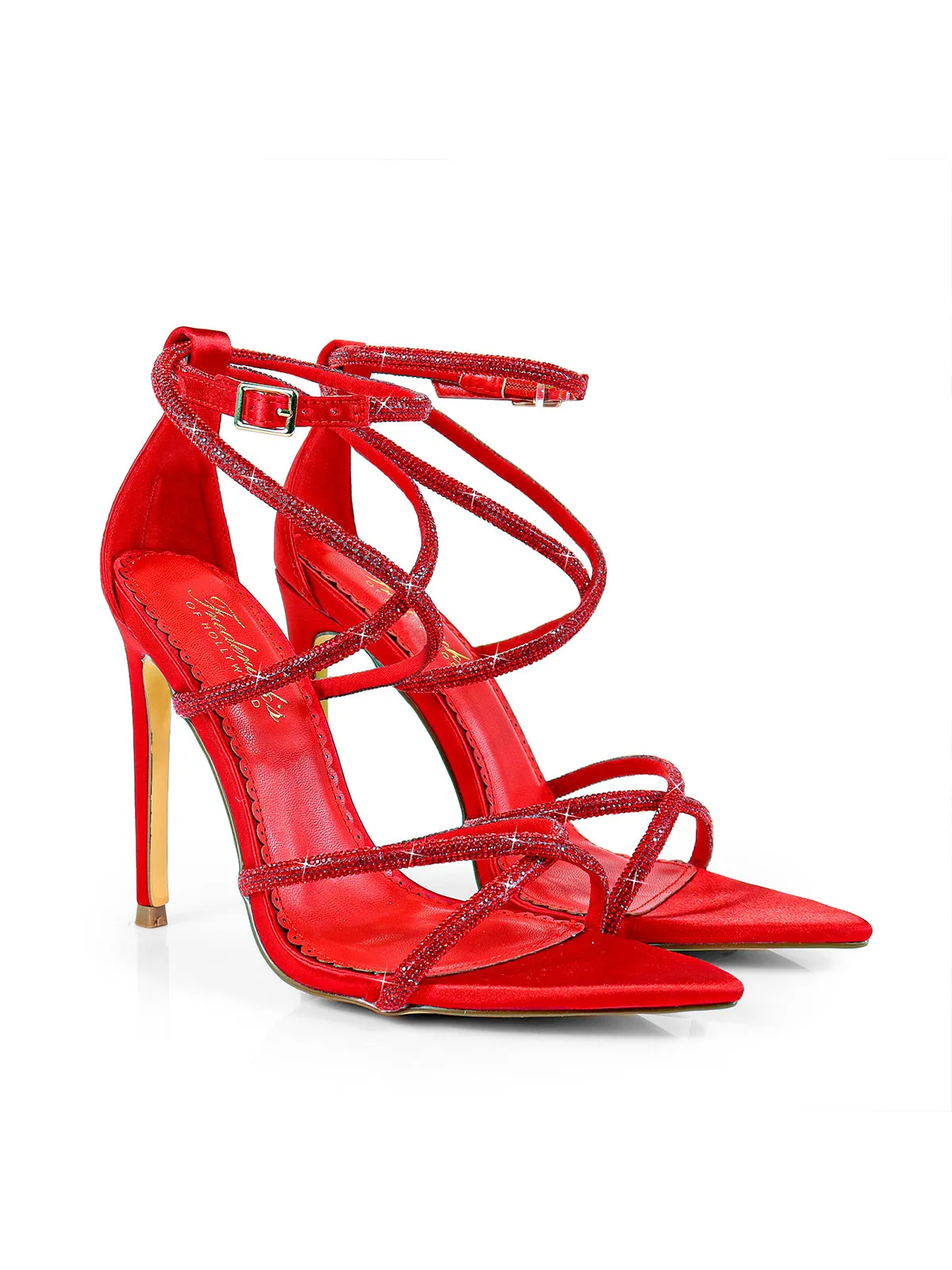 Laurent Rhinestone Heel