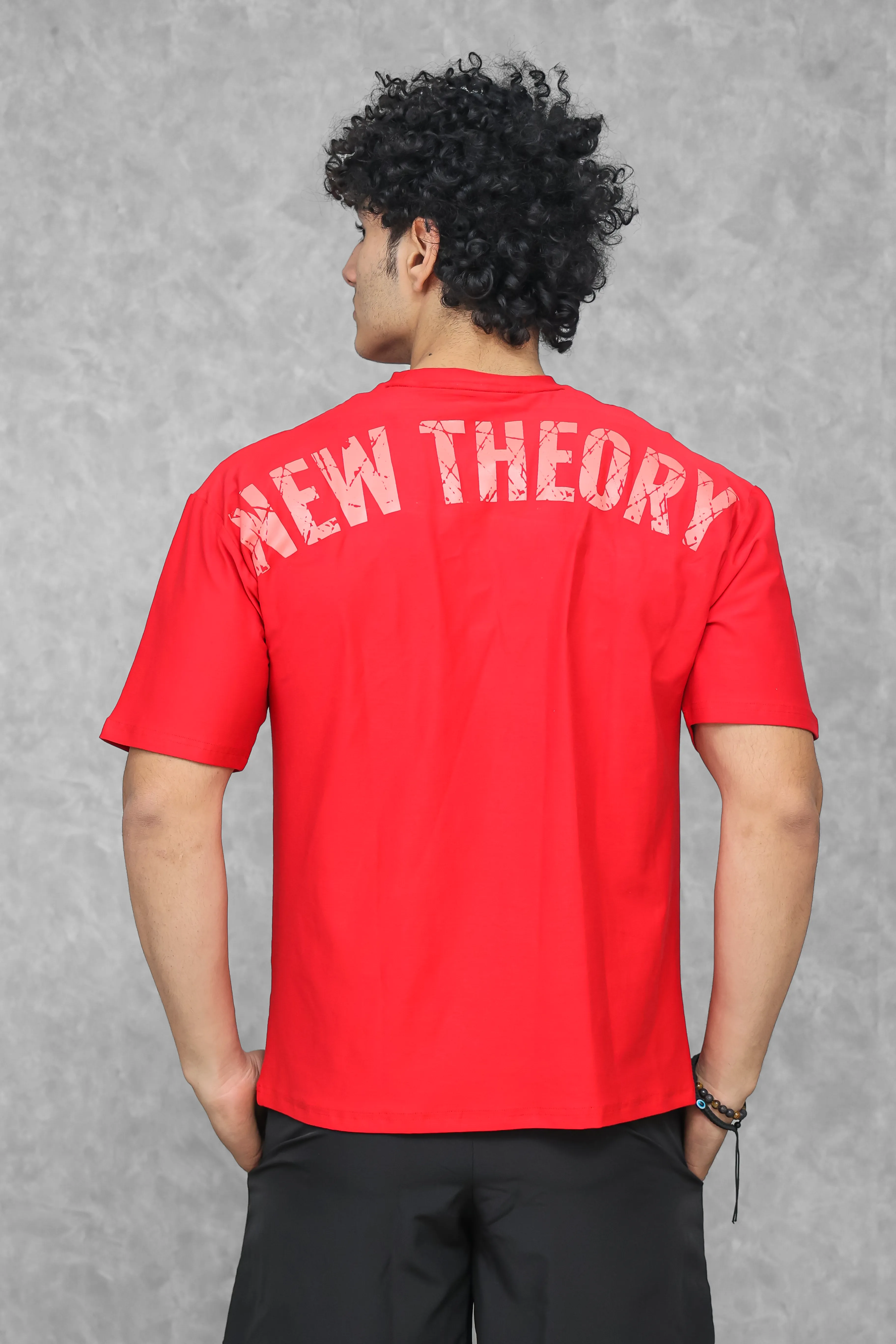 Legacy Oversized T-Shirt - Red & Yellow