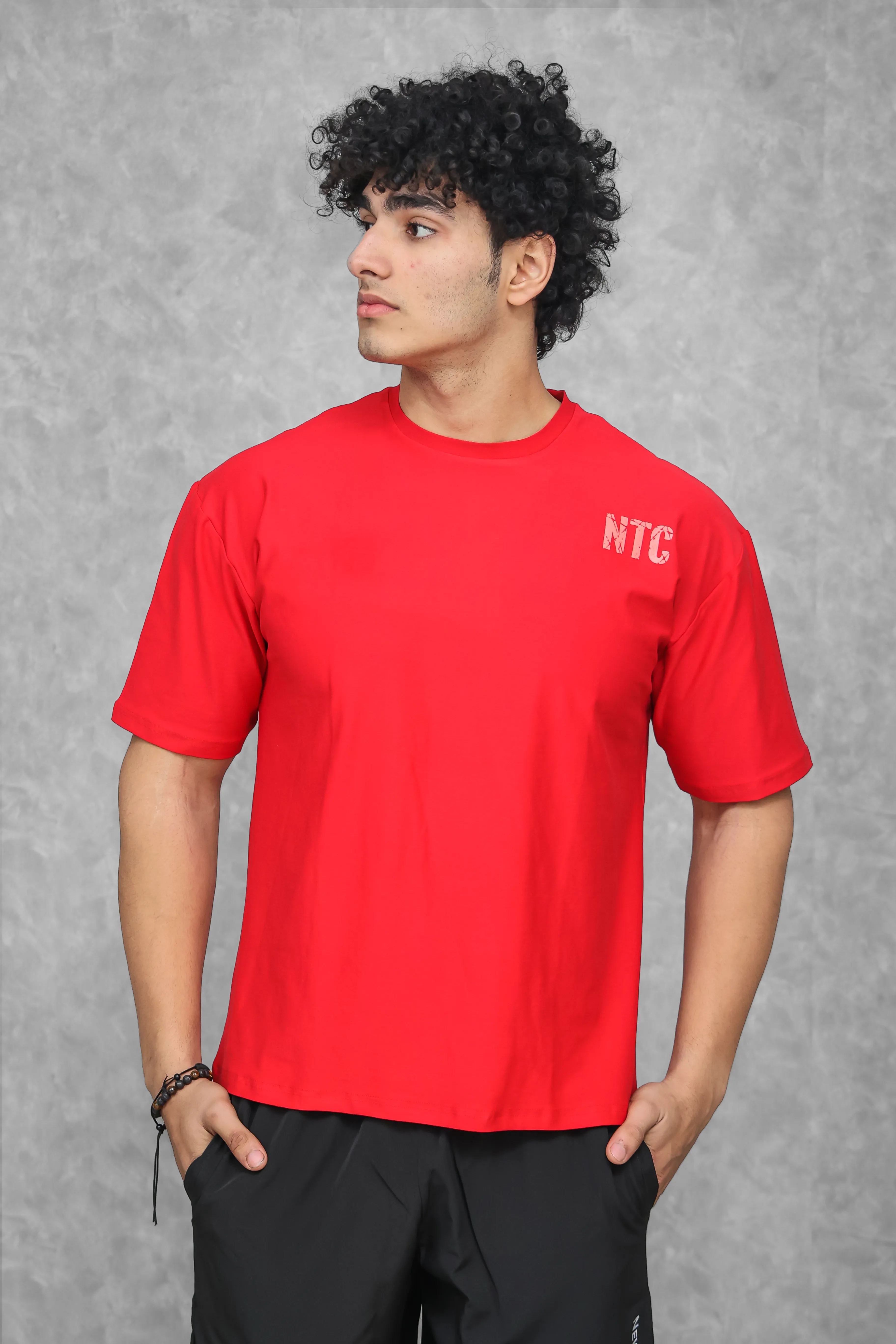 Legacy Oversized T-Shirt - Red & Yellow