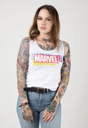 Marvel Comics - CMY White - Tank