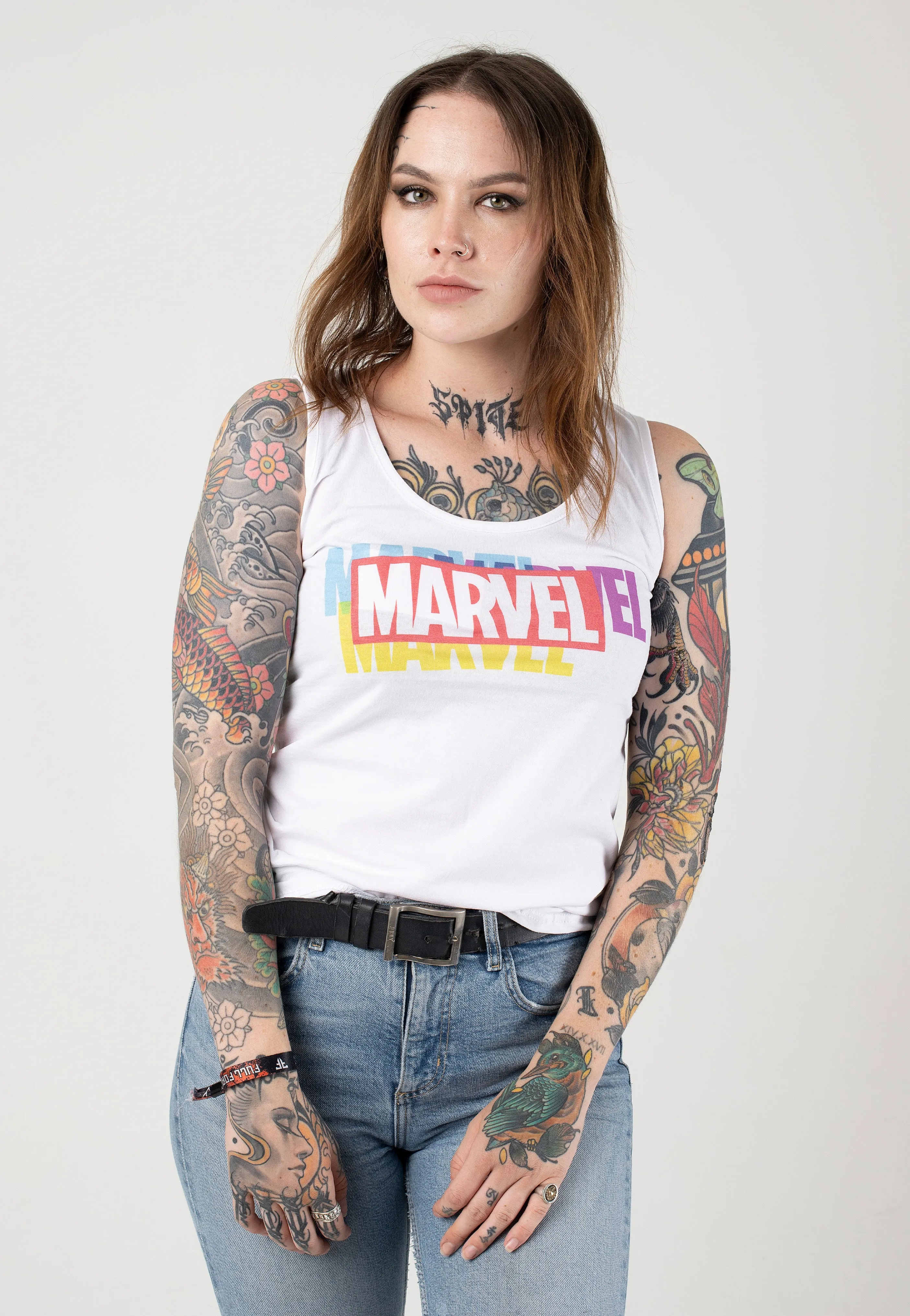 Marvel Comics - CMY White - Tank