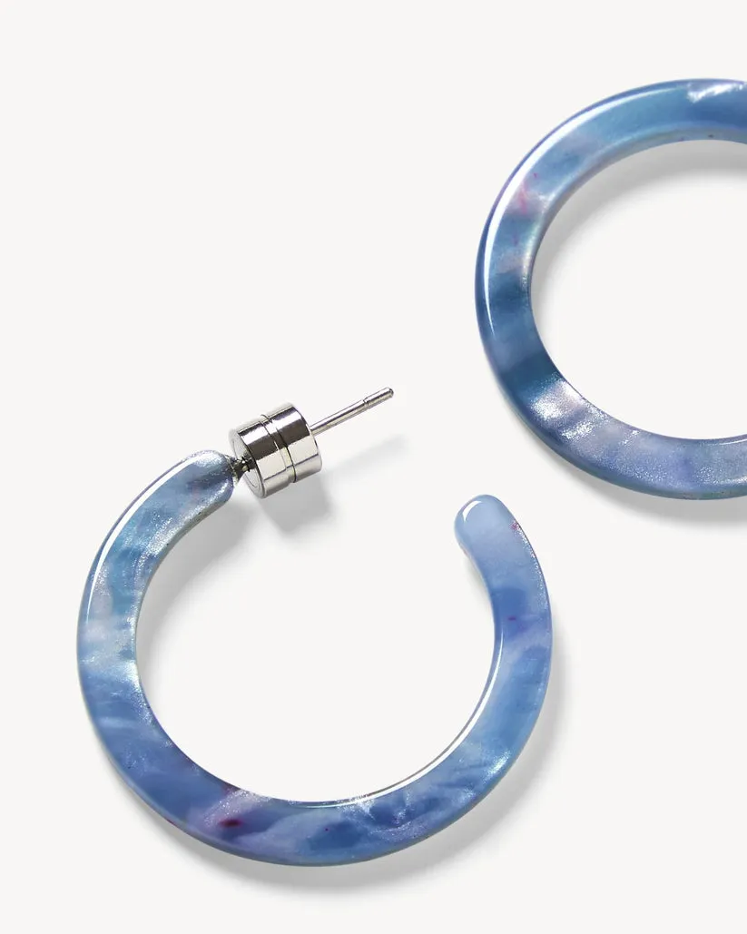 Mini Hoops: Cosmic Blue