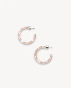 Mini Hoops: Peach Shell