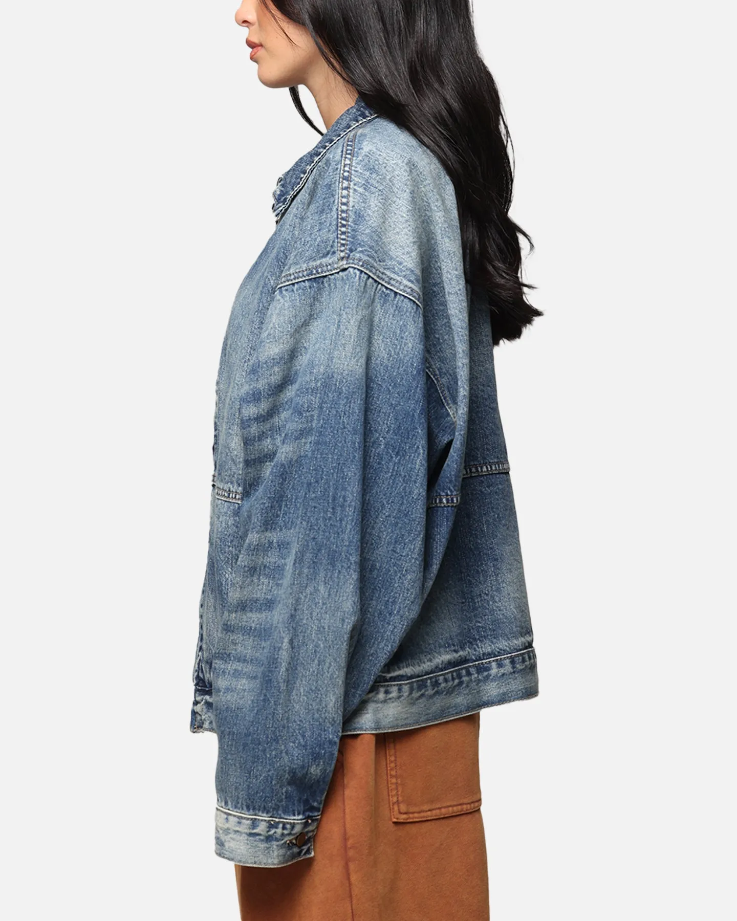 MNML Denim Choir Coat Vintage Blue