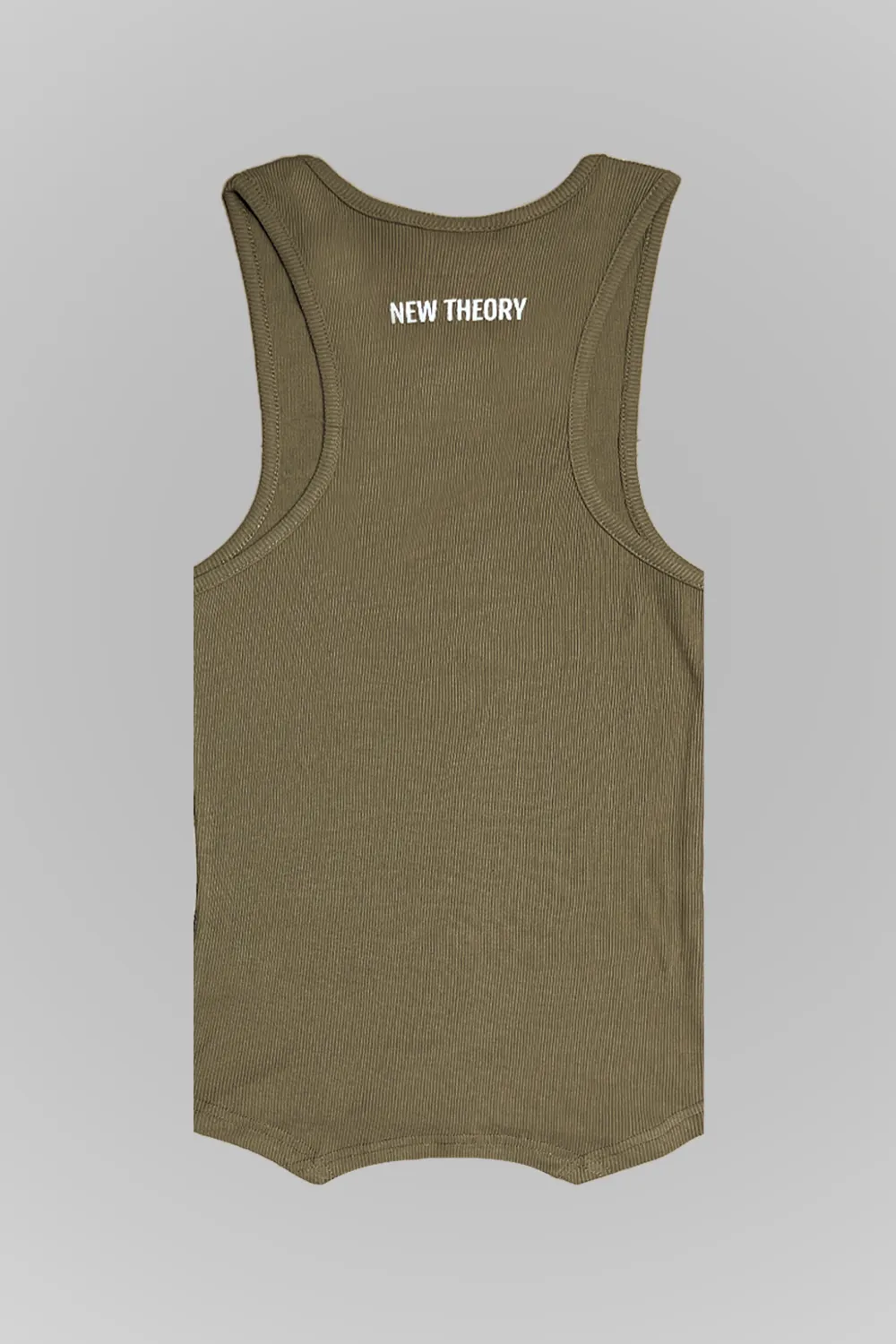 Muscle-Up Ribbed Tank - Beige & Impact Woven Cargos - Black
