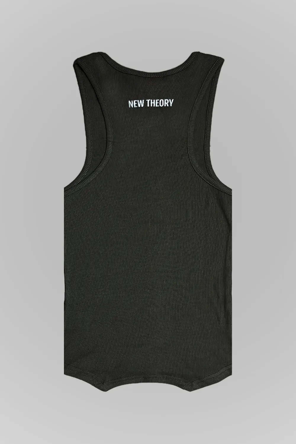 Muscle-Up Ribbed Tank - Black & Impact Woven Cargos - Dark Grey