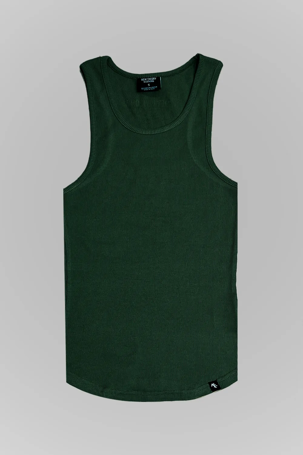 Muscle-Up Ribbed Tank - Green & Impact Woven Cargos - Olive