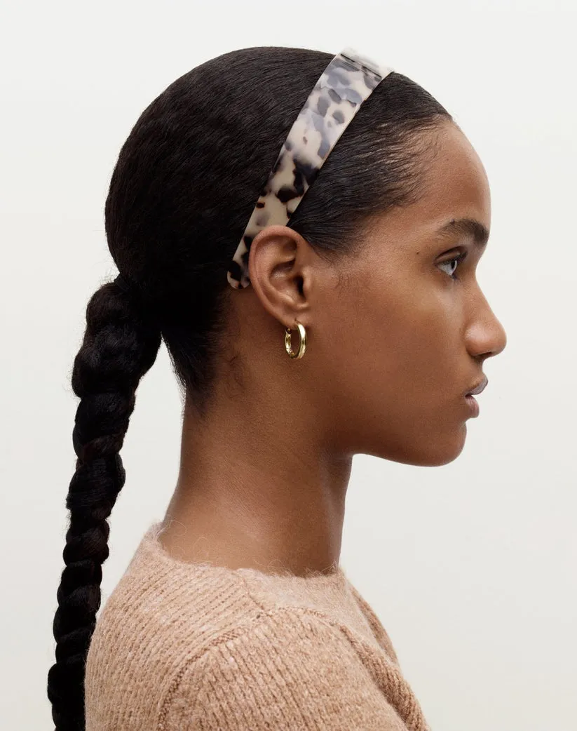 Petite Hoops: Gold