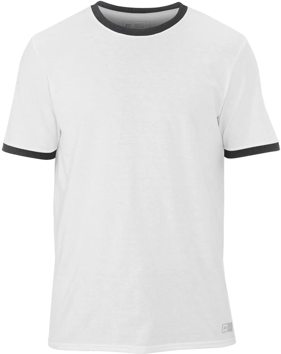 Russell Athletic Short Sleeve Ringer T-Shirt