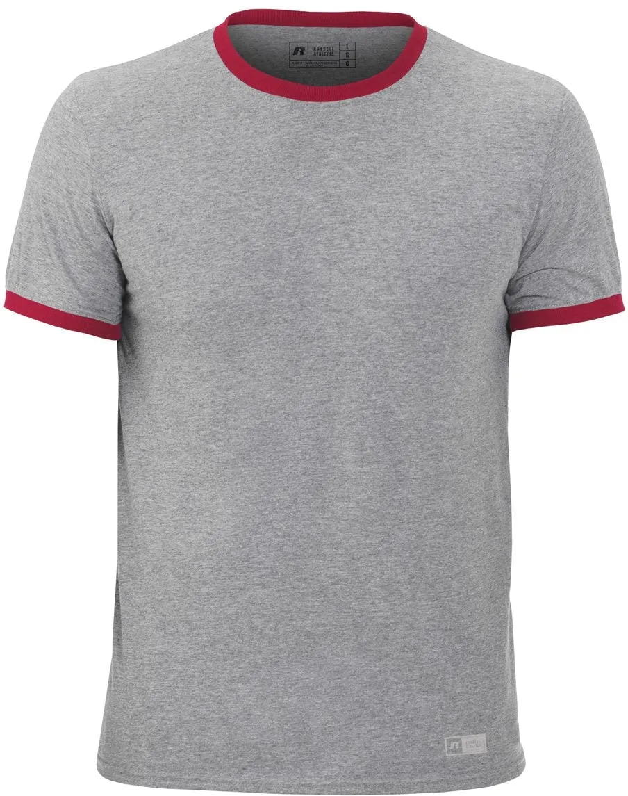 Russell Athletic Short Sleeve Ringer T-Shirt