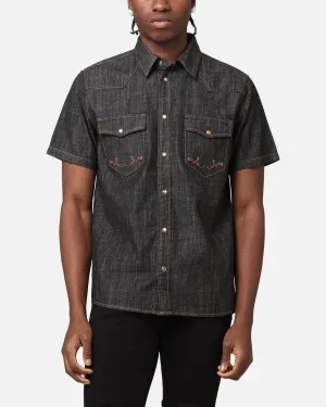 Saint Morta Rodeo Denim Shirt Black
