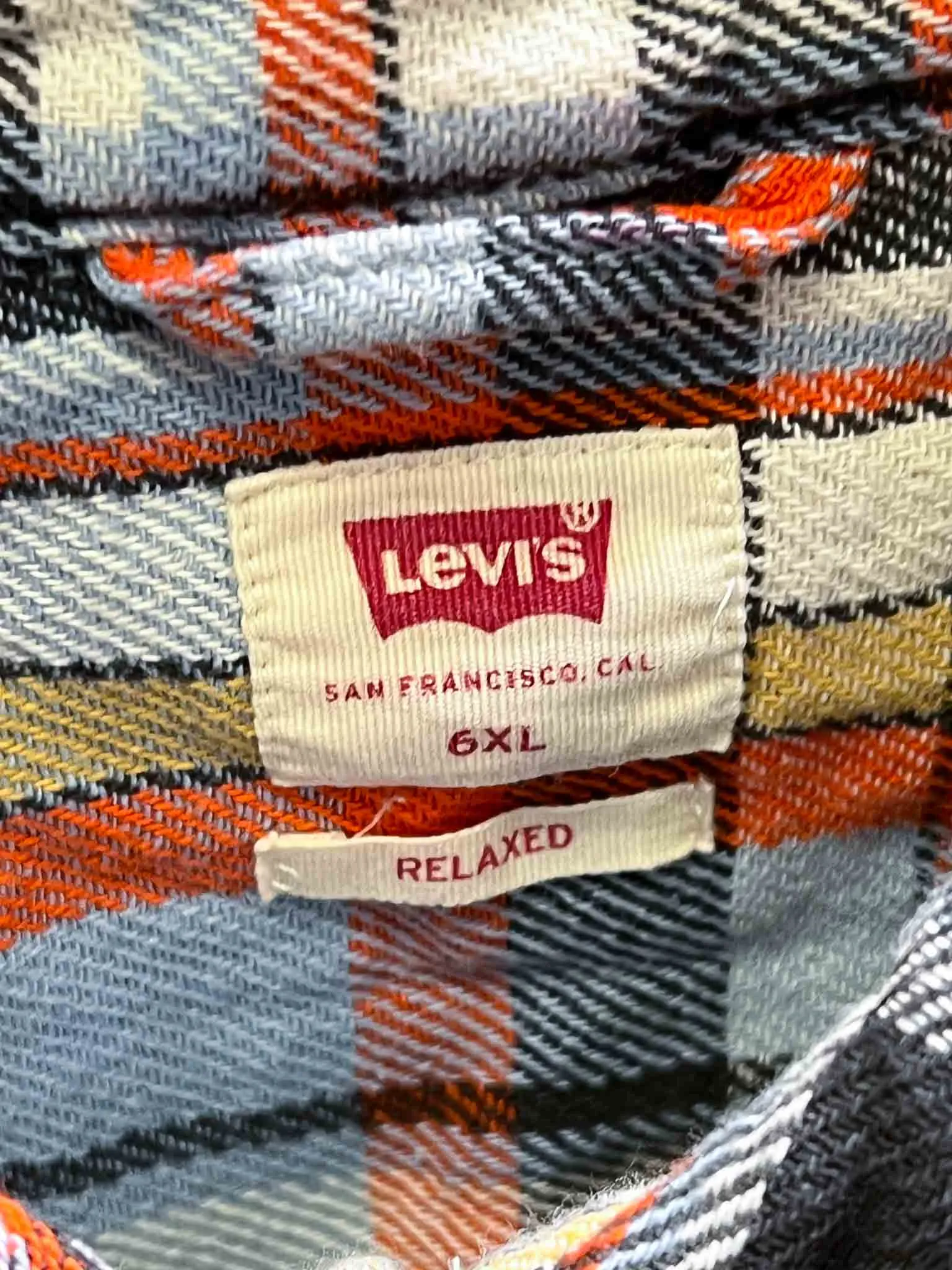 Size 6XL | Levi's Relaxed Fit Shirt